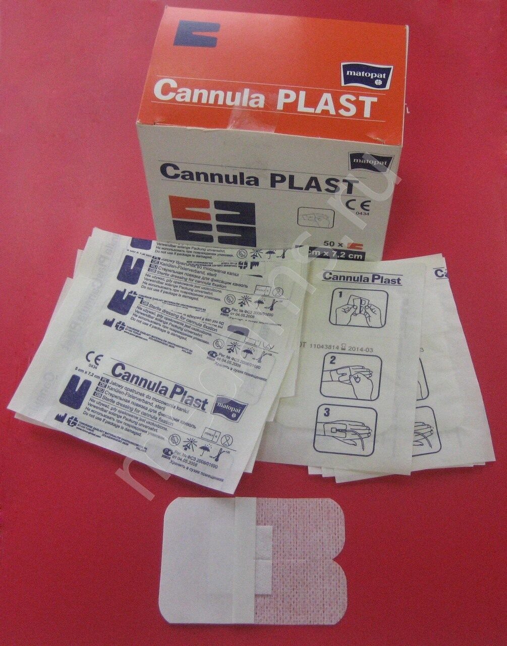 Пластырь Cannula Plast